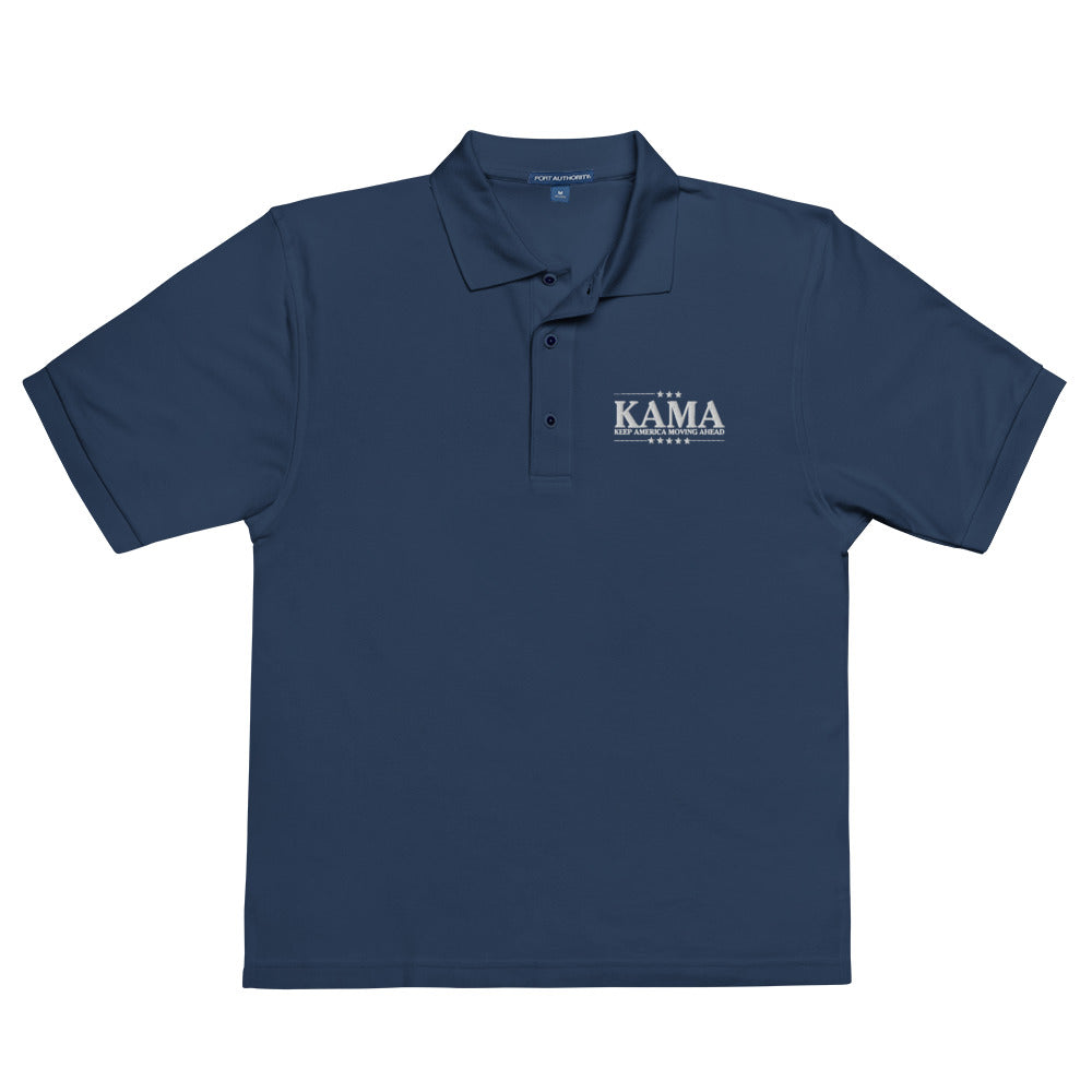 KAMA KEEP AMERICA MOVING AHEAD™ PREMIUM POLO SHIRT