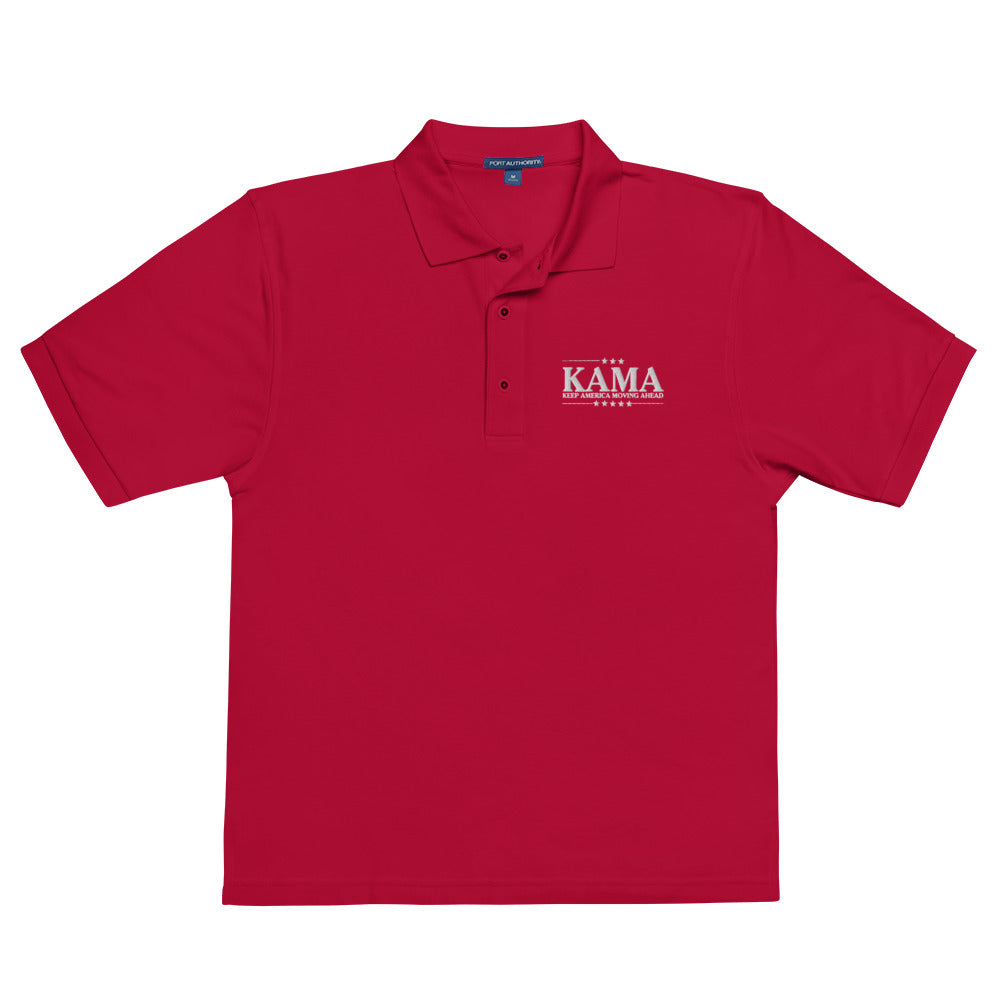 KAMA KEEP AMERICA MOVING AHEAD™ PREMIUM POLO SHIRT