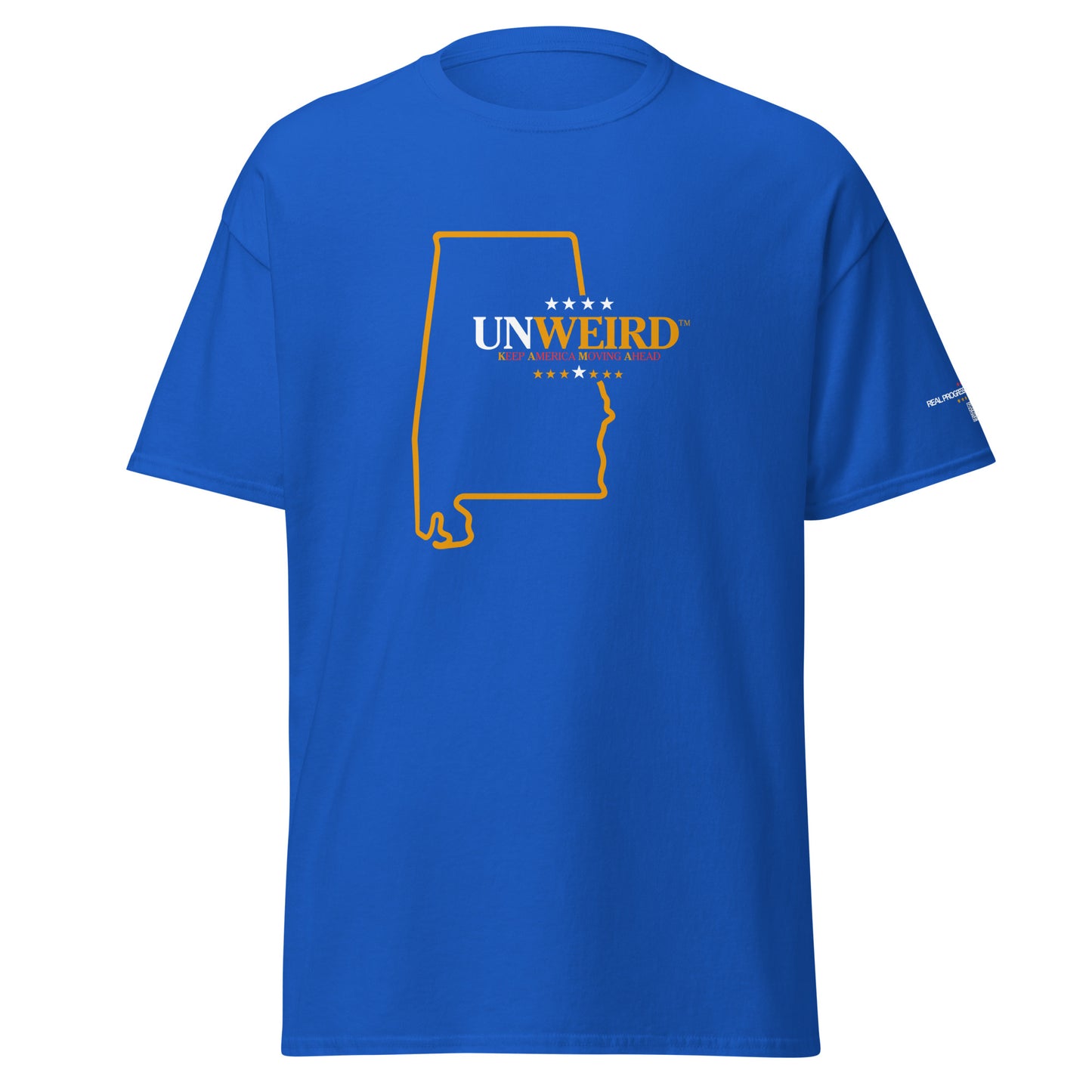 KAMA KEEP AMERICA MOVING AHEAD™ ALABAMA UNWEIRD™ COLLECTION SHIRT - BLUE