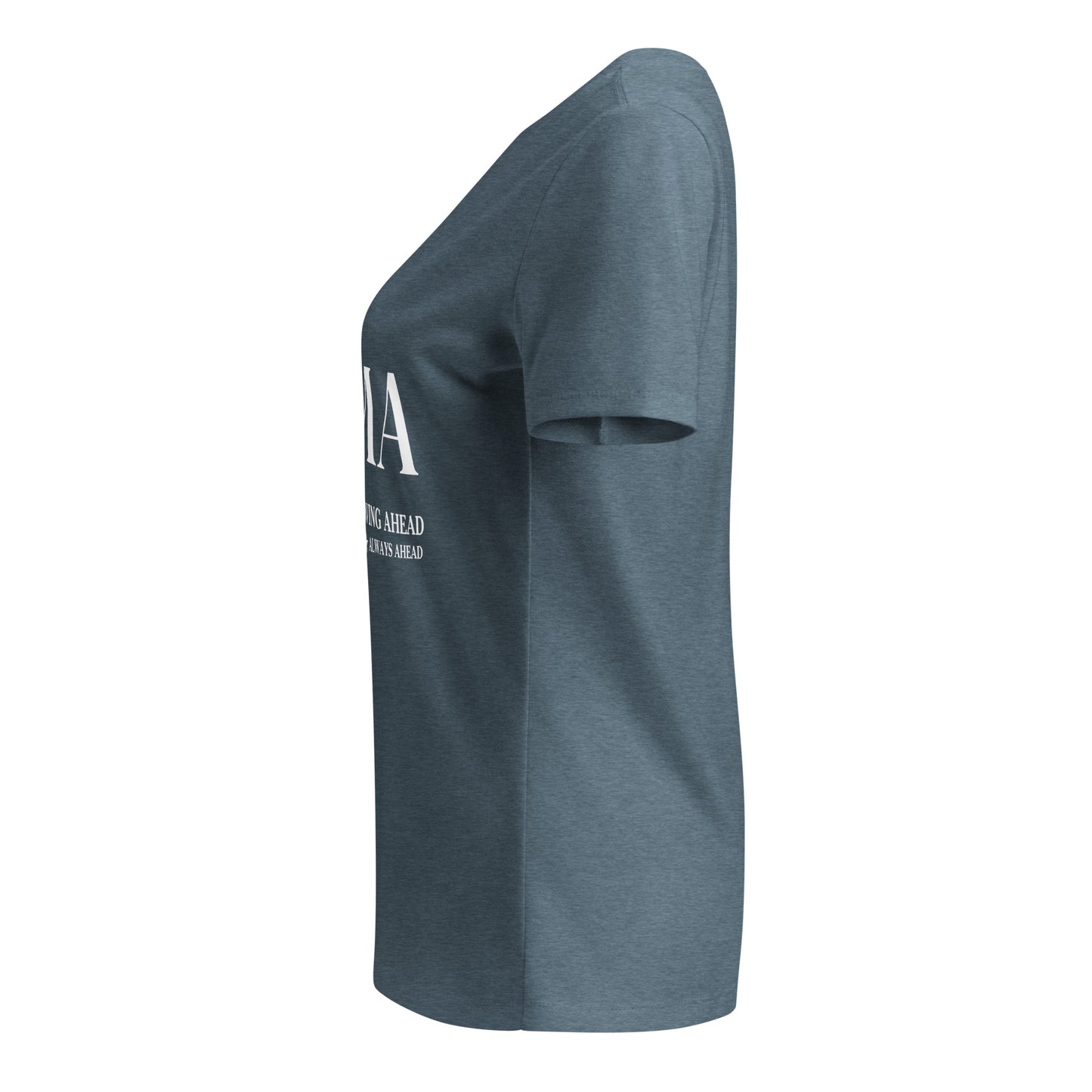 KAMA KEEP AMERICA MOVING AHEAD™ RELEXED V-NECK SHIRT