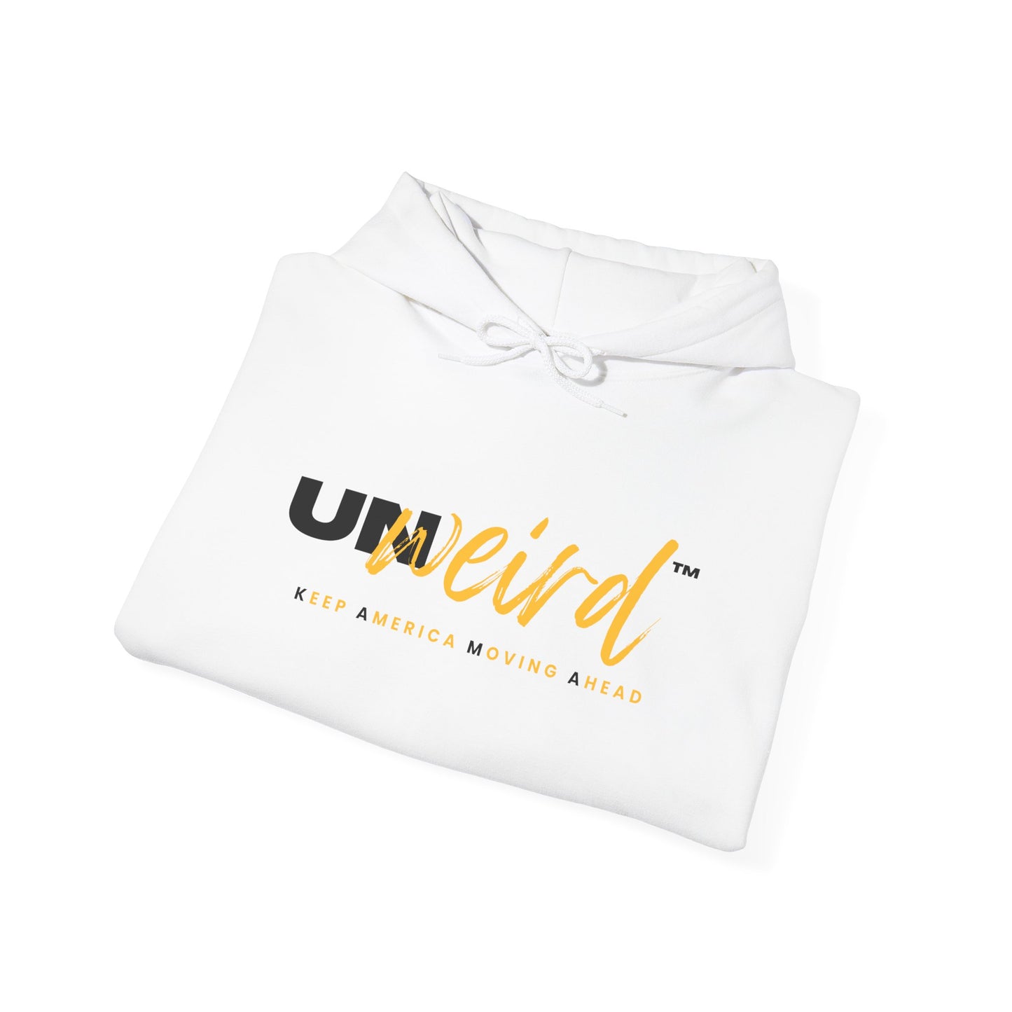KAMA KEEP AMERICA MOVING AHEAD™ GOLD & BLACK UNWEIRD™ COLLECTION HOODIE