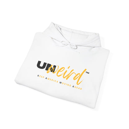 KAMA KEEP AMERICA MOVING AHEAD™ GOLD & BLACK UNWEIRD™ COLLECTION HOODIE
