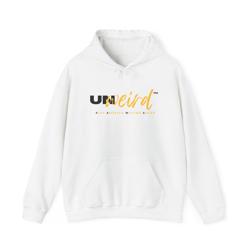 KAMA KEEP AMERICA MOVING AHEAD™ GOLD & BLACK UNWEIRD™ COLLECTION HOODIE