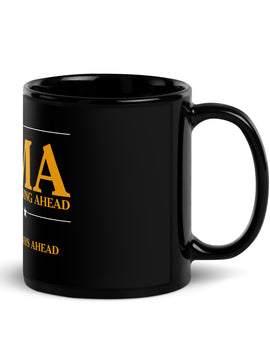 KAMA KEEP AMERICA MOVING AHEAD™ BLACK & GOLD MUG