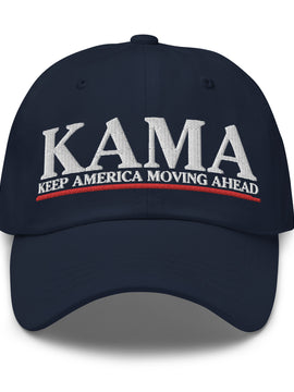 KAMA KEEP AMERICA MOVING AHEAD™ CAP - NAVY