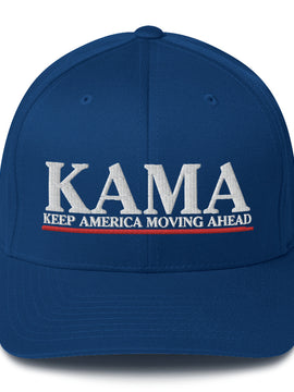 KAMA KEEP AMERICA MOVING AHEAD™ CAP - BLUE