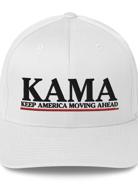KAMA KEEP AMERICA MOVING AHEAD™ WHITE CAP