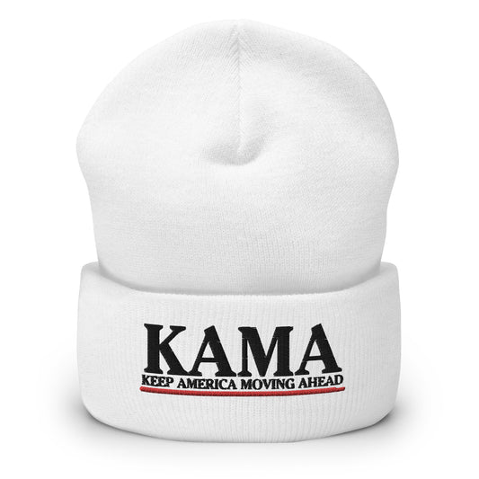 KAMA KEEP AMERICA MOVING AHEAD™ CUFFED BEANIE