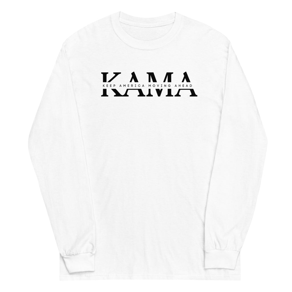 KAMA KEEP AMERICA MOVING AHEAD™ BLACK INSIDER COLLECTION LONG SLEEVE SHIRT