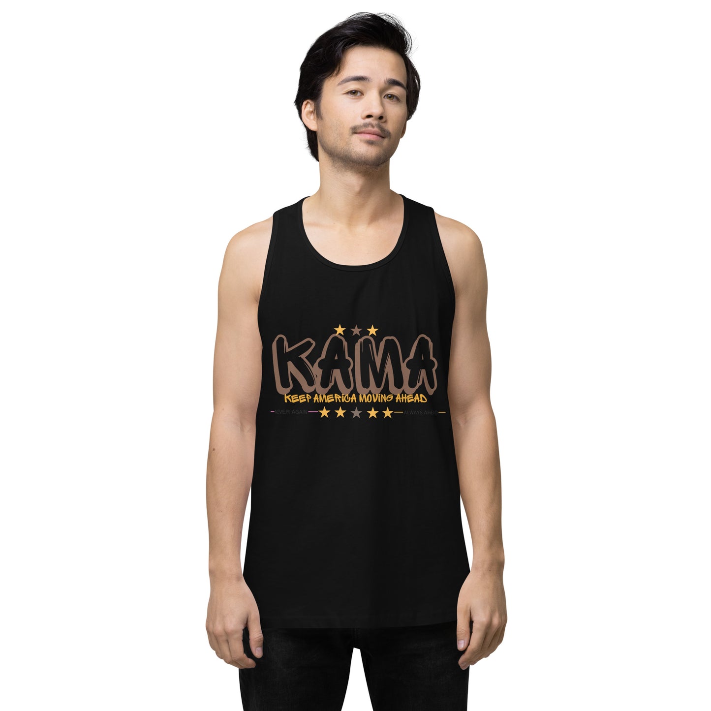 KAMA KEEP AMERICA MOVING AHEAD™ GRAFFITTI MEN'S TANK TOP