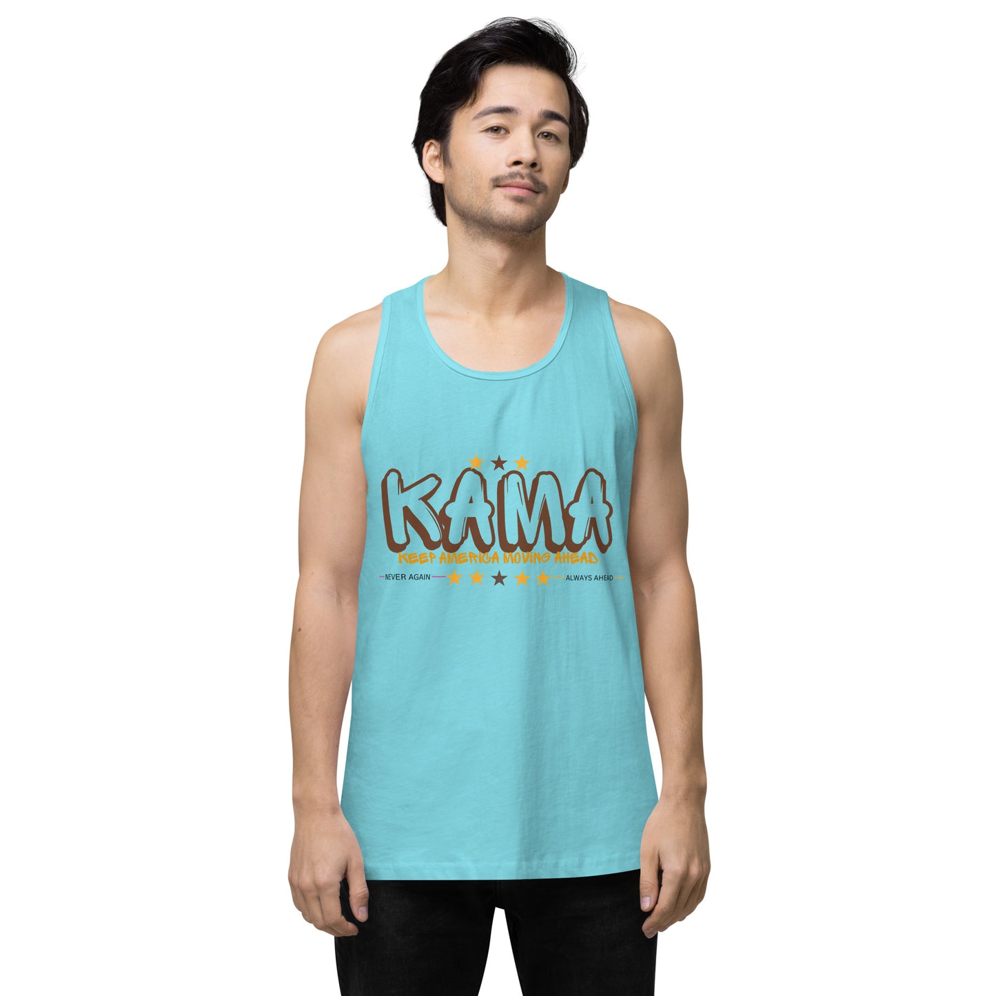 KAMA KEEP AMERICA MOVING AHEAD™ GRAFFITTI MEN'S TANK TOP