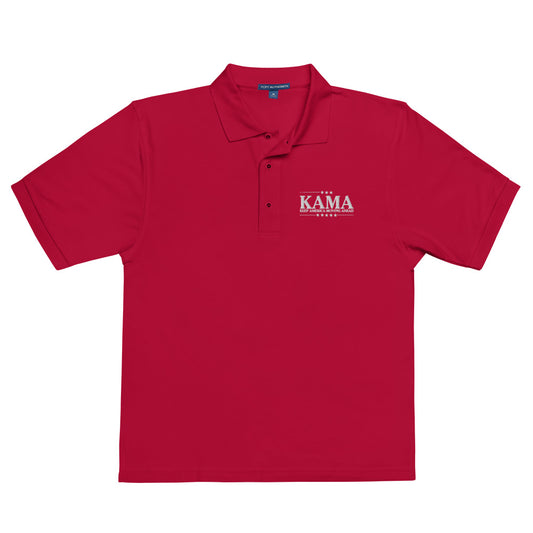 KAMA KEEP AMERICA MOVING AHEAD™ PREMIUM POLO SHIRT