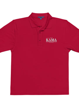 KAMA KEEP AMERICA MOVING AHEAD™ PREMIUM POLO SHIRT