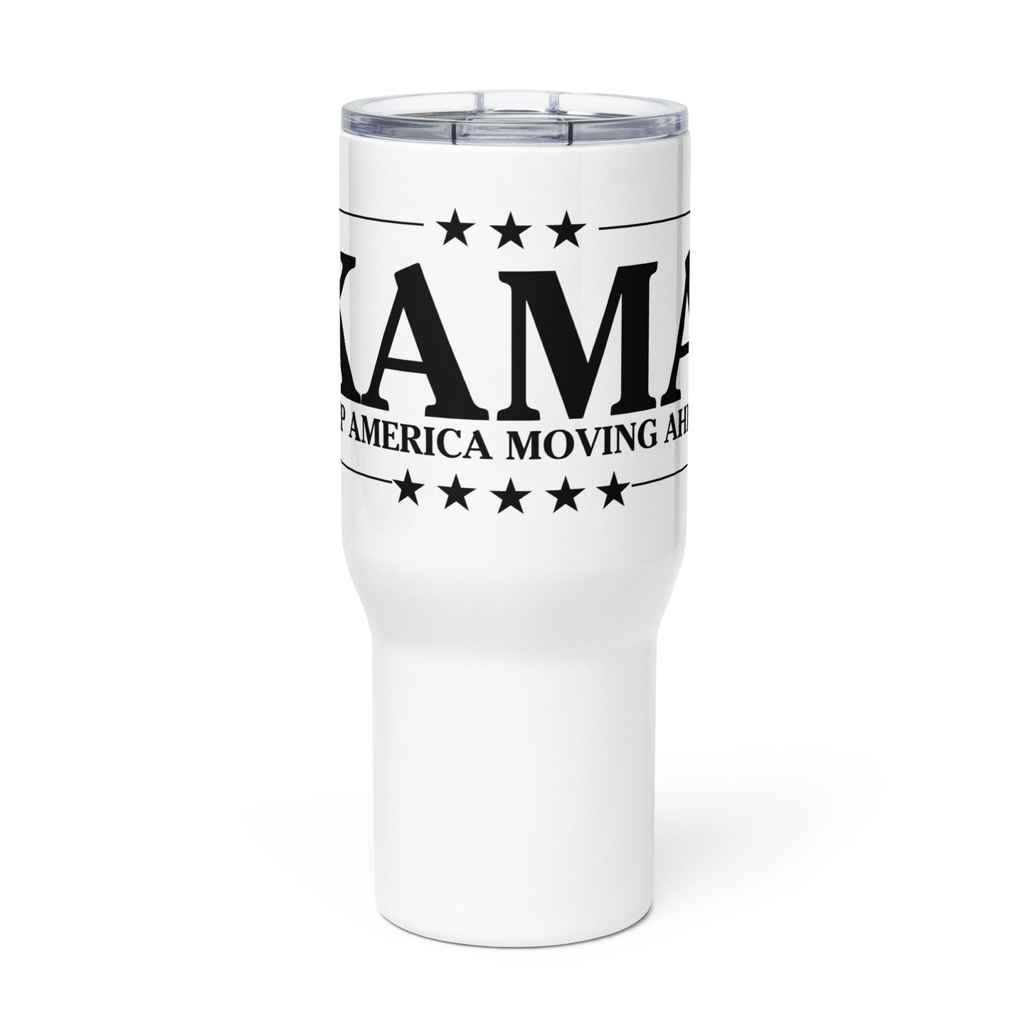 KAMA KEEP AMERICA MOVING AHEAD™ TRAVEL MUG (25OZ)