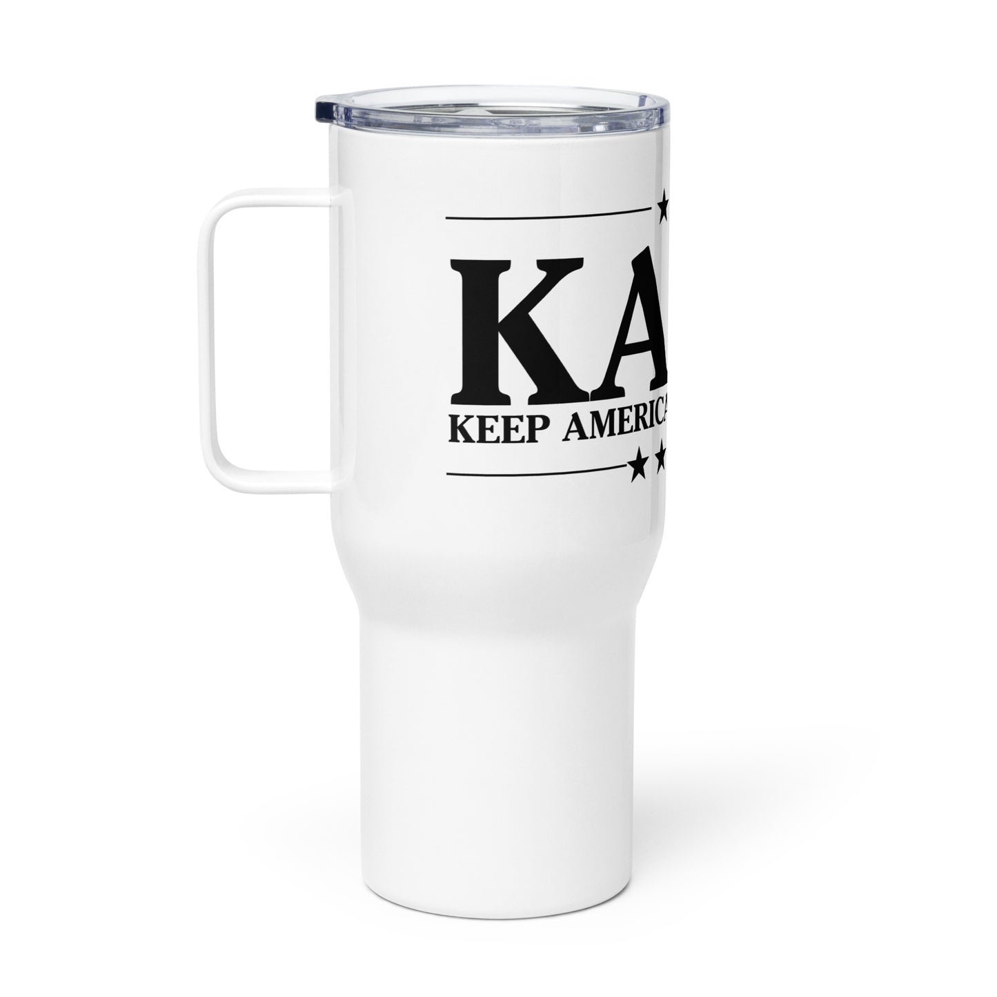 KAMA KEEP AMERICA MOVING AHEAD™ TRAVEL MUG (25OZ)