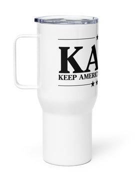 KAMA KEEP AMERICA MOVING AHEAD™ TRAVEL MUG (25OZ)