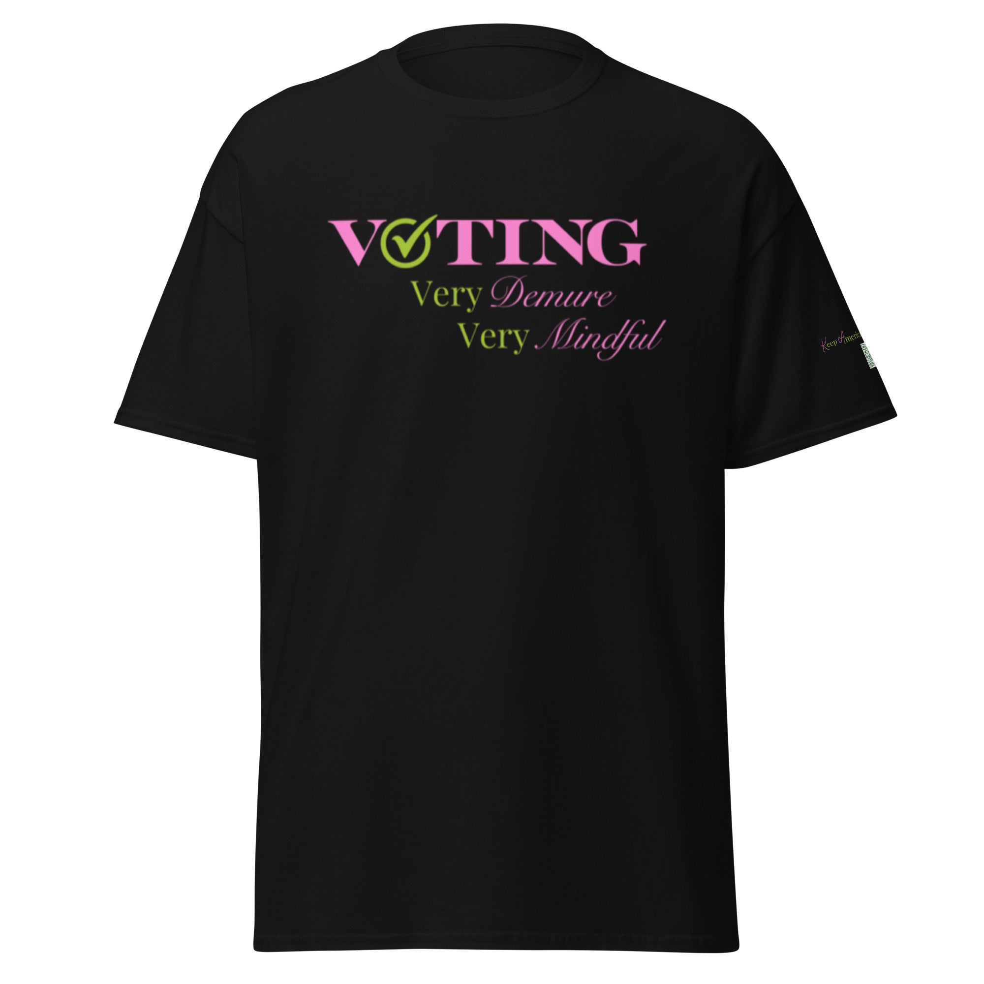 KAMA KEEP AMERICA MOVING AHEAD™ PINK & GREEN VOTING IS DEMURE