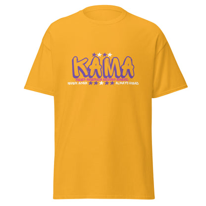 KAMA KEEP AMERICA MOVING AHEAD™ GRAFFITI SHIRT - GOLD