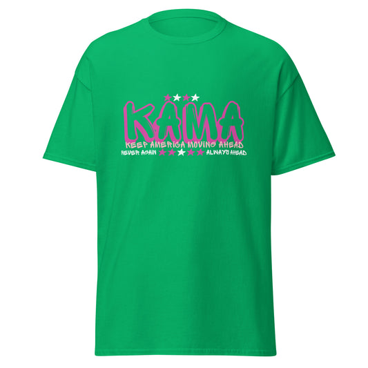 KAMA KEEP AMERICA MOVING AHEAD™ GRAFFITI SHIRT - GREEN