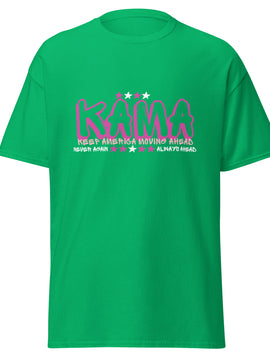 KAMA KEEP AMERICA MOVING AHEAD™ GRAFFITI SHIRT - GREEN