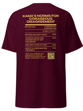Voice Over Violence Shirt– Gold Print