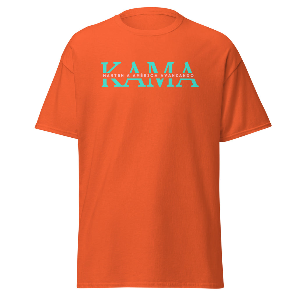 KAMA KEEP AMERICA MOVING AHEAD™ Insider Mes De La Herencia Hispana/Hispanic Heritage Month Collection Shirt - ORANGE