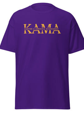 KAMA KEEP AMERICA MOVING AHEAD™ Purple Insider Mes De La Herencia Hispana/Hispanic Heritage Month Collection Shirt