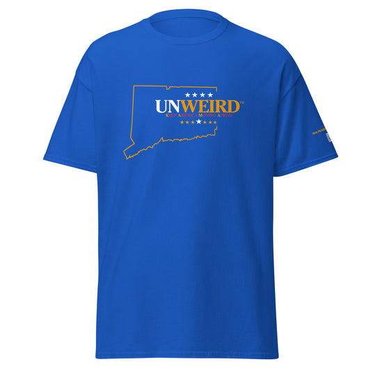 KAMA KEEP AMERICA MOVING AHEAD™ CONNECTICUT UNWEIRD™ COLLECTION SHIRT – BLUE