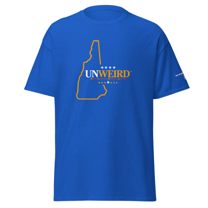 KAMA KEEP AMERICA MOVING AHEAD™ NEW HAMPSHIRE UNWEIRD™ COLLECTION SHIRT – BLUE