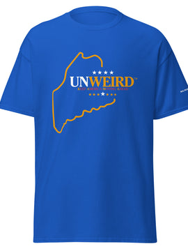 KAMA KEEP AMERICA MOVING AHEAD™ MAINE UNWEIRD™ COLLECTION SHIRT – BLUE