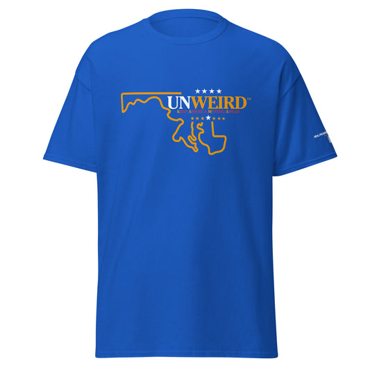 KAMA KEEP AMERICA MOVING AHEAD™ MARYLAND UNWEIRD™ COLLECTION SHIRT – BLUE