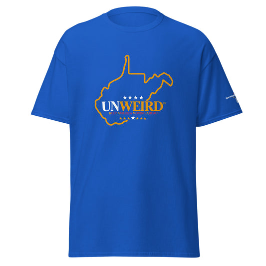 KAMA KEEP AMERICA MOVING AHEAD™ WEST VIRGINIA UNWEIRD™ COLLECTION SHIRT – BLUE