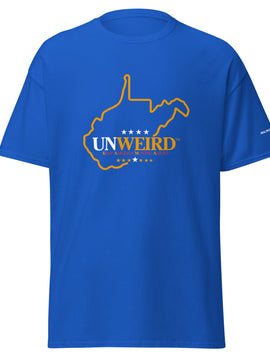 KAMA KEEP AMERICA MOVING AHEAD™ WEST VIRGINIA UNWEIRD™ COLLECTION SHIRT – BLUE