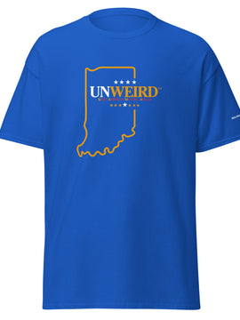 KAMA KEEP AMERICA MOVING AHEAD™ INDIANA UNWEIRD™ COLLECTION SHIRT – BLUE