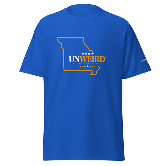 KAMA KEEP AMERICA MOVING AHEAD™ MISSOURI UNWEIRD™ COLLECTION SHIRT – BLUE