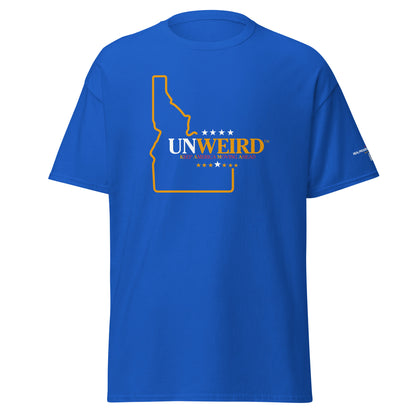 KAMA KEEP AMERICA MOVING AHEAD™ IDAHO UNWEIRD™ COLLECTION SHIRT – BLUE