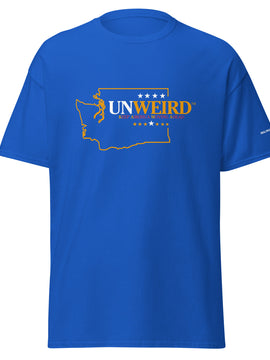 KAMA KEEP AMERICA MOVING AHEAD™ WASHINGTON UNWEIRD™ COLLECTION SHIRT – BLUE