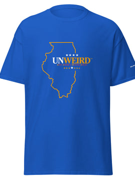 KAMA KEEP AMERICA MOVING AHEAD™ ILLINOIS UNWEIRD™ COLLECTION SHIRT – BLUE