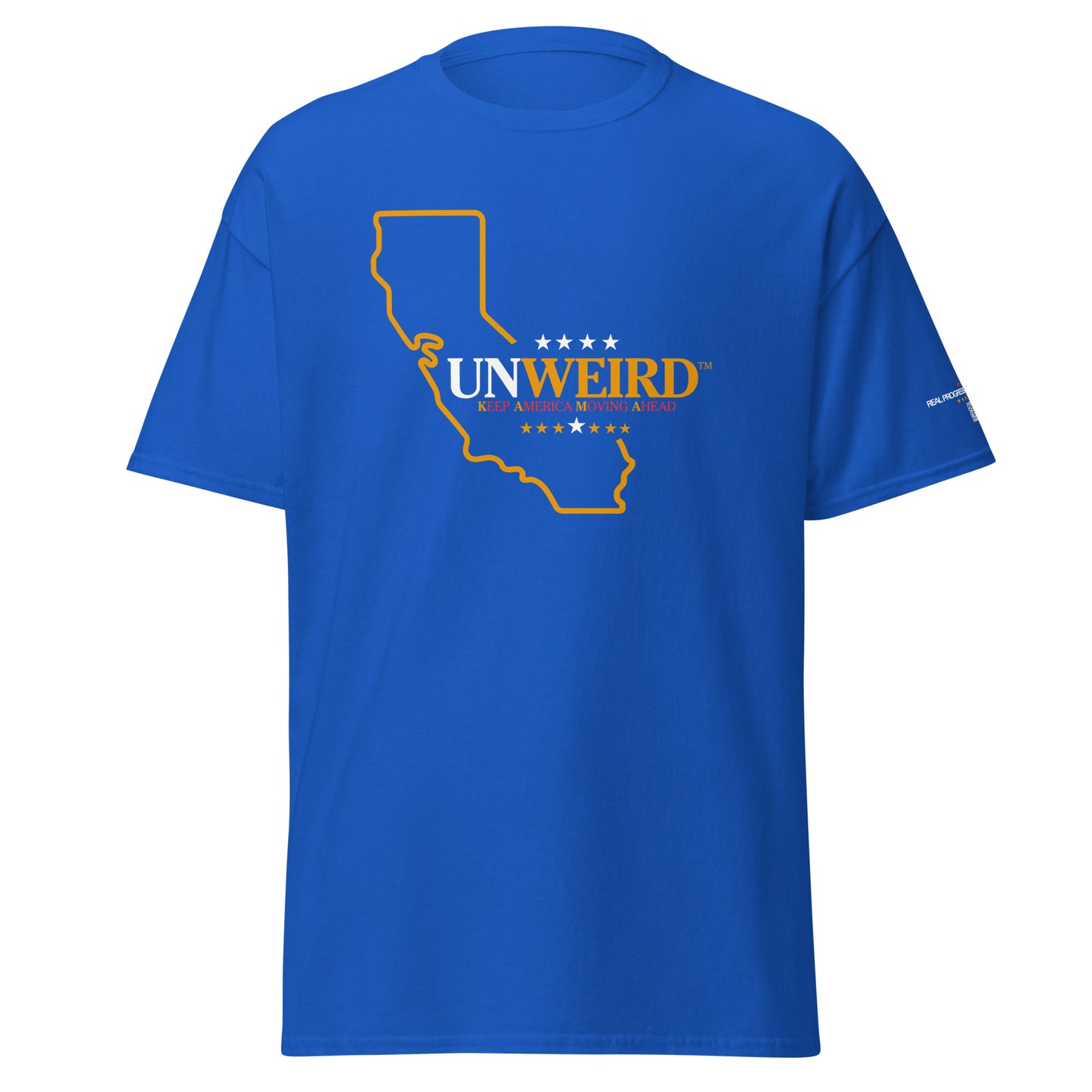 KAMA KEEP AMERICA MOVING AHEAD™ CALIFORNIA UNWEIRD™ COLLECTION SHIRT – BLUE