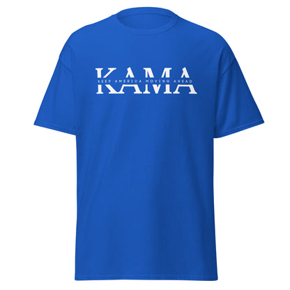 KAMA KEEP AMERICA MOVING AHEAD™ WHITE INSIDER COLLECTION SHIRT