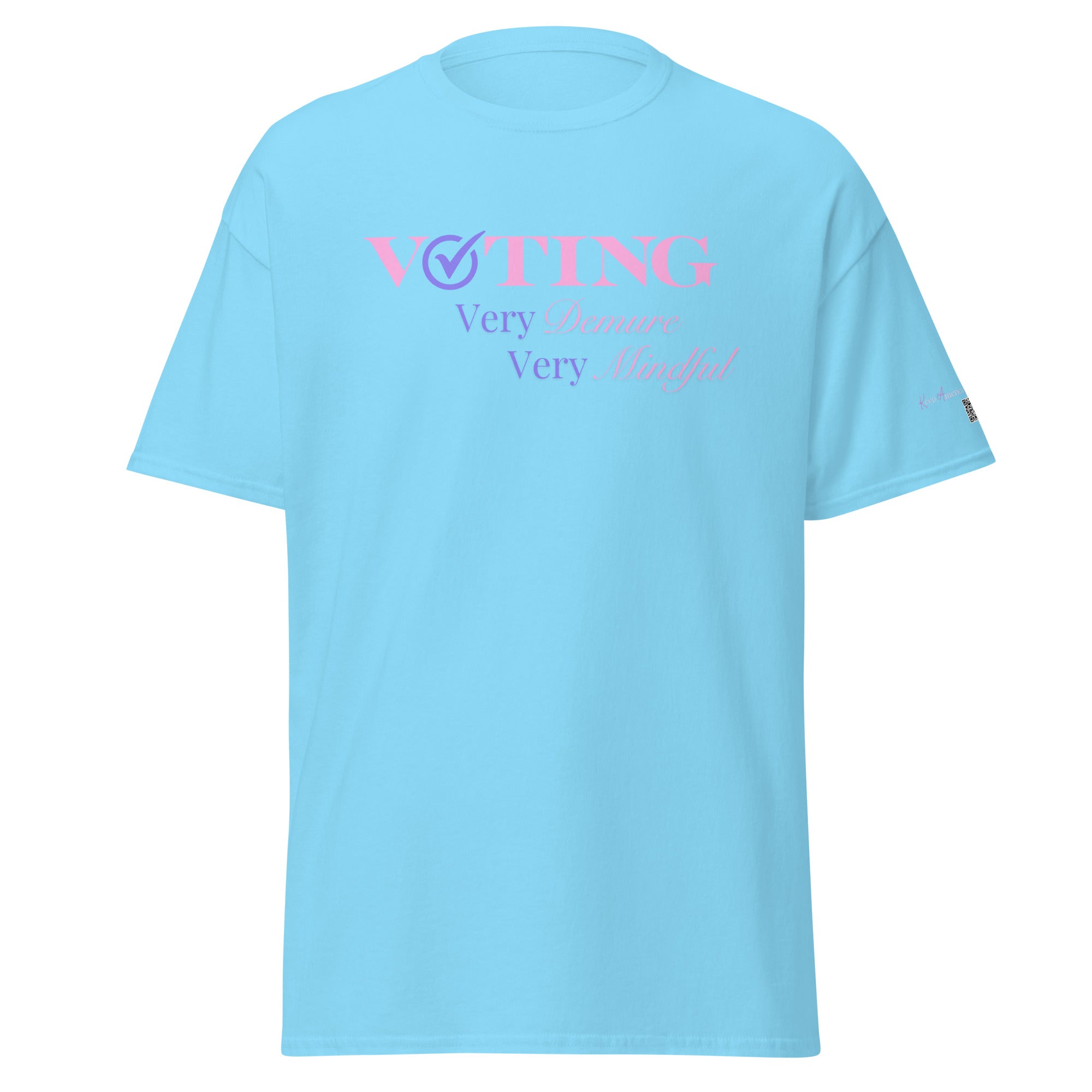 KAMA KEEP AMERICA MOVING AHEAD™ BLUE & PINK VOTING IS DEMURE