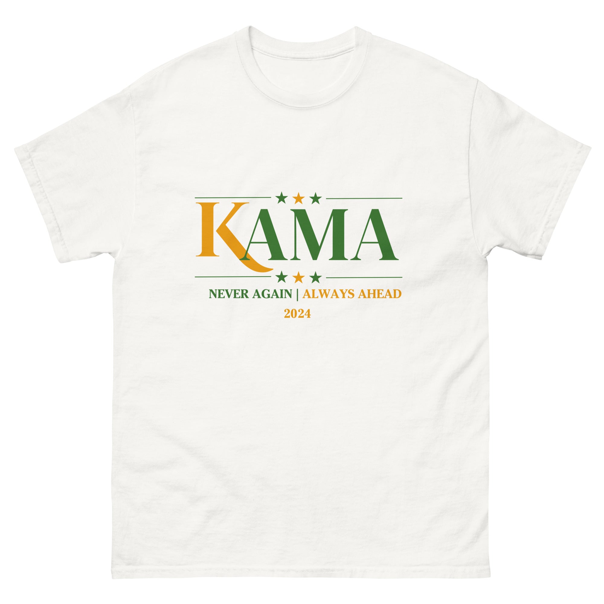 KAMA KEEP AMERICA MOVING AHEAD™ NEVER AGAIN | ALWAYS AHEAD SHIRT