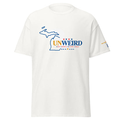 KAMA KEEP AMERICA MOVING AHEAD™ MICHIGAN UNWEIRD™ COLLECTION SHIRT - WHITE