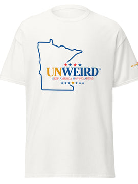 KAMA KEEP AMERICA MOVING AHEAD™ MINNESOTA UNWEIRD™ COLLECTION SHIRT - WHITE