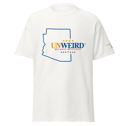 KAMA KEEP AMERICA MOVING AHEAD™ ARIZONA UNWEIRD™ COLLECTION SHIRT - WHITE