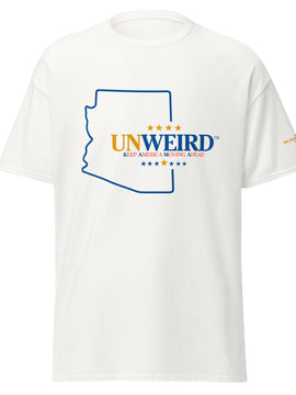 KAMA KEEP AMERICA MOVING AHEAD™ ARIZONA UNWEIRD™ COLLECTION SHIRT - WHITE
