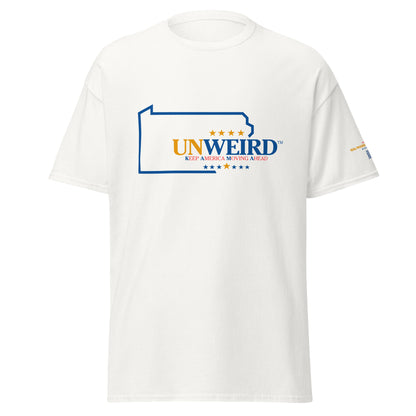 KAMA KEEP AMERICA MOVING AHEAD™ PENNSYLVANIA UNWEIRD™ COLLECTION SHIRT - WHITE