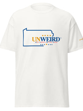 KAMA KEEP AMERICA MOVING AHEAD™ PENNSYLVANIA UNWEIRD™ COLLECTION SHIRT - WHITE