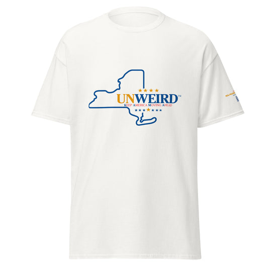 KAMA KEEP AMERICA MOVING AHEAD™ NEW YORK UNWEIRD™ COLLECTION SHIRT - WHITE