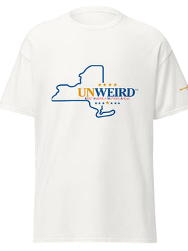 KAMA KEEP AMERICA MOVING AHEAD™ NEW YORK UNWEIRD™ COLLECTION SHIRT - WHITE